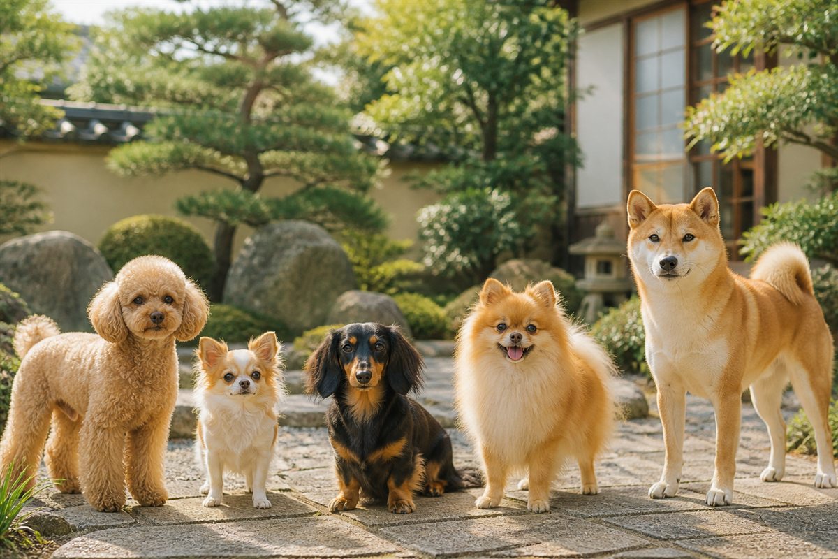 日本で身近な犬たち
